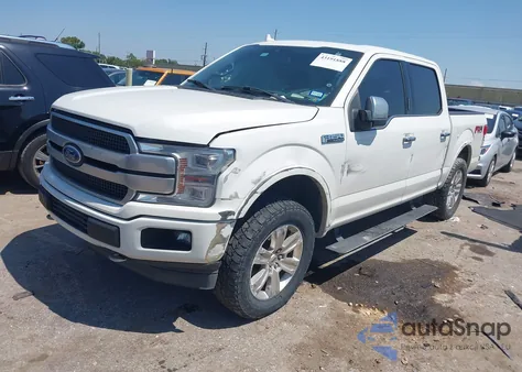 2020 Ford F-150 Platinum из США, поврежденный, VIN 1FTEW1E54LFC58389